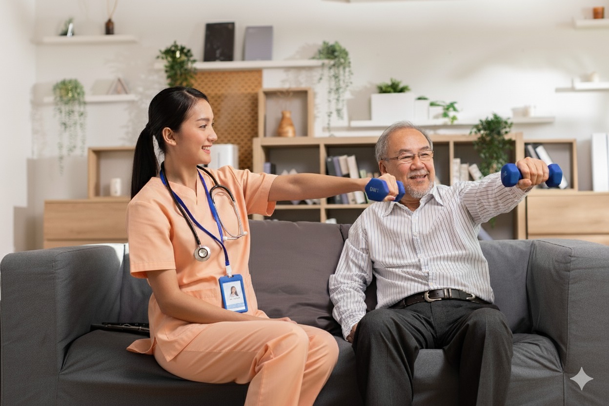 Geriatric Home Physiotherapy Dubai